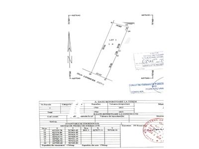 Teren intravilan TomestiChicerea, Podul Vatafului  28euro/mp