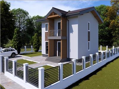 Casă Individuală, complex 10 case, 475mp teren, 4 camere, Tomești  139.000 euro TVA inclus.
Comision 0%