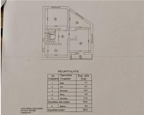 Casa Individuala, zona Bucium, 400mp teren  189.000 euro